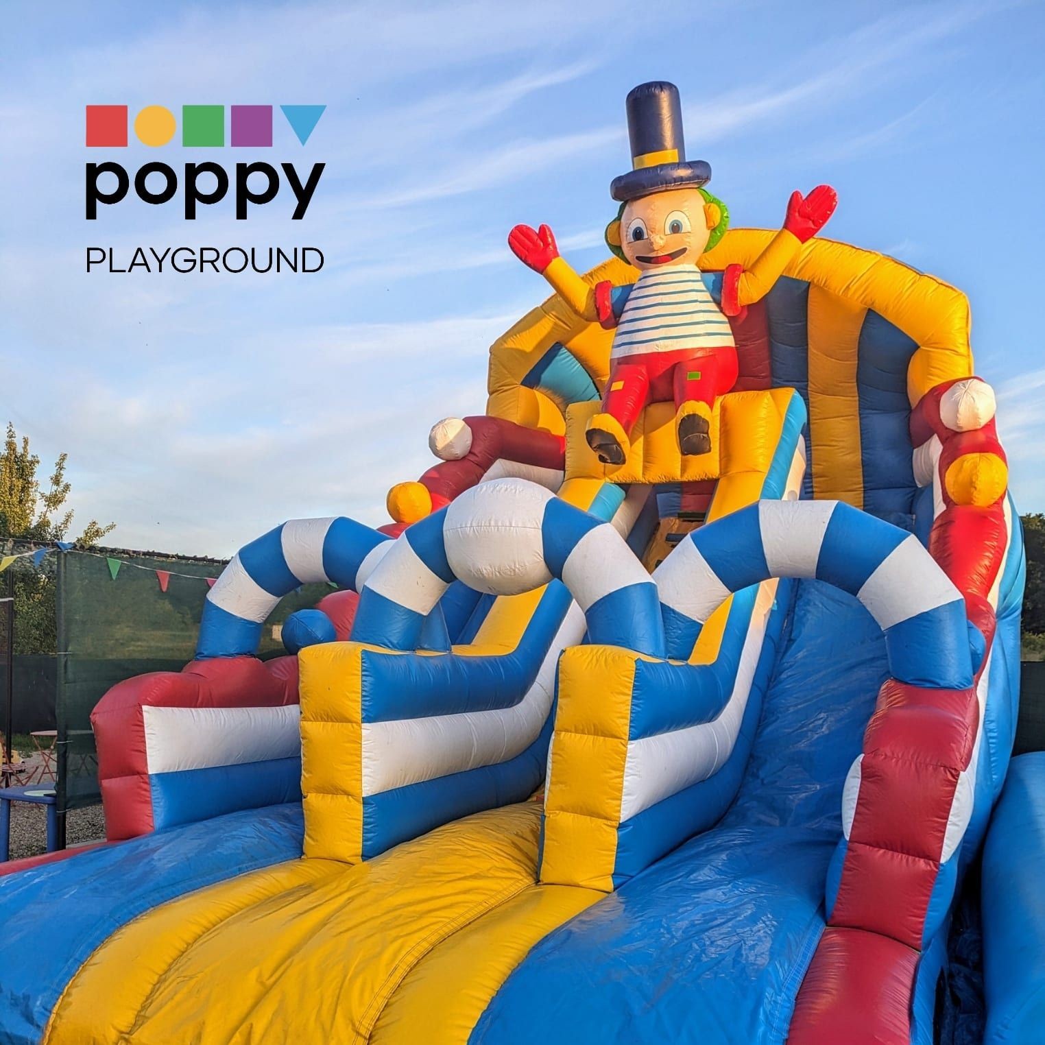Tobogan gonflabil Poppy Playground